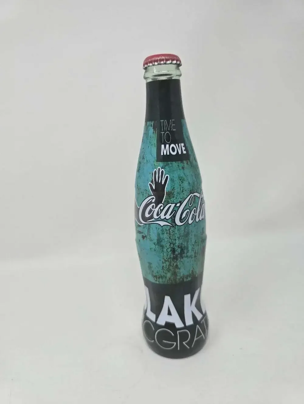 Limited Edition Blake McGrath Coca Cola Glass Bottle Musician Dancer Album TV